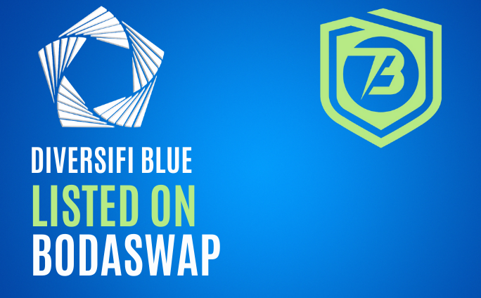 DiversiFi Blue listed on BodaSwap