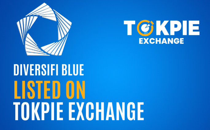 DiversiFi Blue listed on Tokpie Exchange